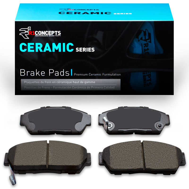 Picture of R1 93-01 Honda Civic Coupe Front Ceramic Brake Pads