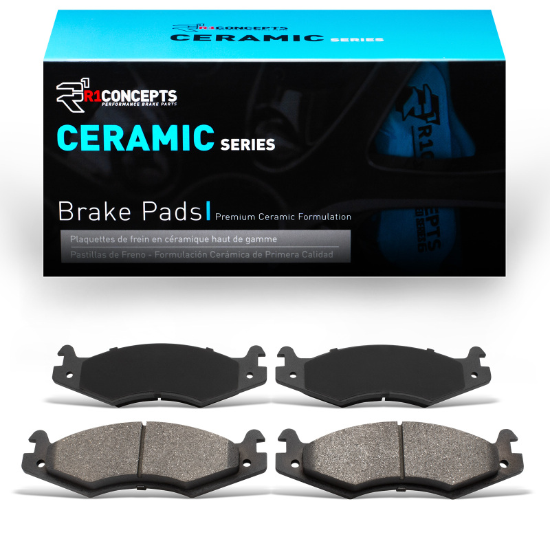 Picture of R1 92-06 Hummer H1 Rear Ceramic Brake Pads