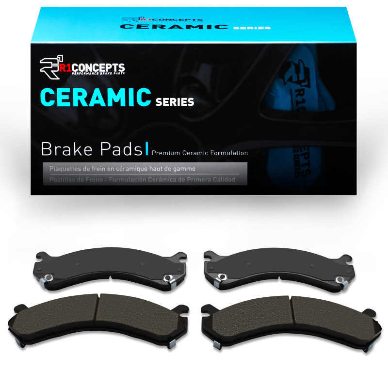 Picture of R1 01-10 GMC Sierra 3500 2WD Rear Ceramic Brake Pads