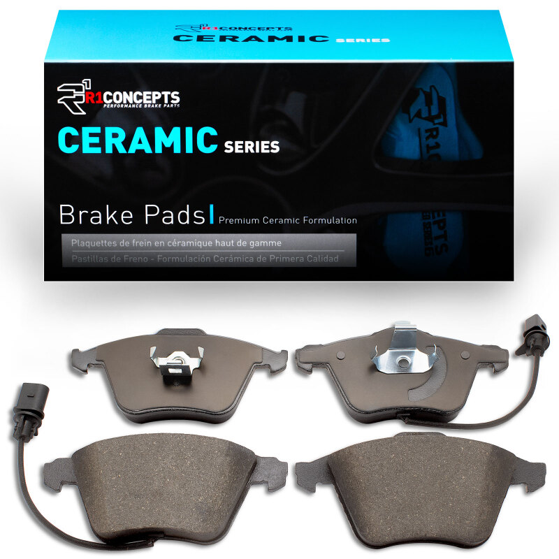Picture of R1 00-11 Audi A4 Quattro Front Ceramic Brake Pads