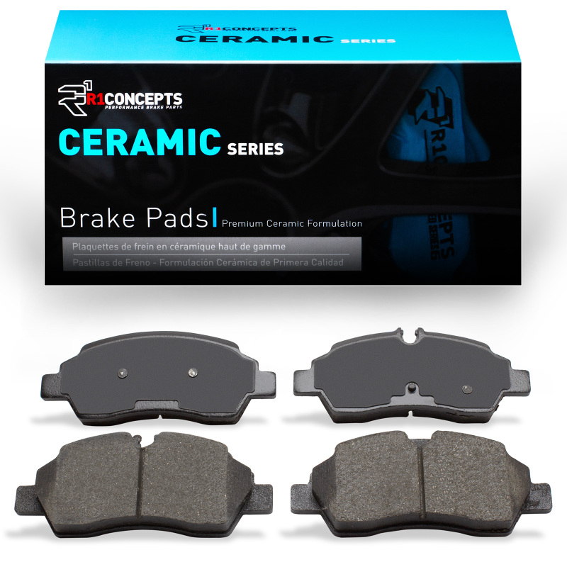 Picture of R1 15-19 Ford Transit-250 Rear Ceramic Brake Pads