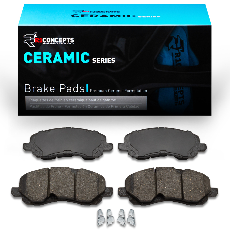 Picture of R1 16-17 Jeep Patriot Front Ceramic Brake Pads