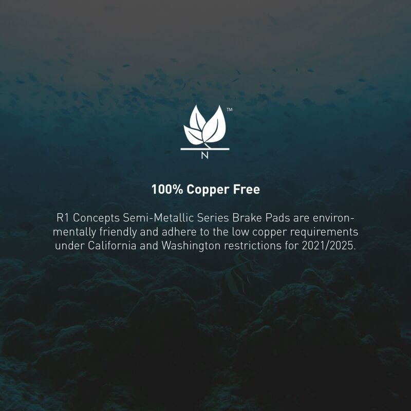 Picture of R1 Concepts RNC Semi Met Brake Pads - 2311-0730-00