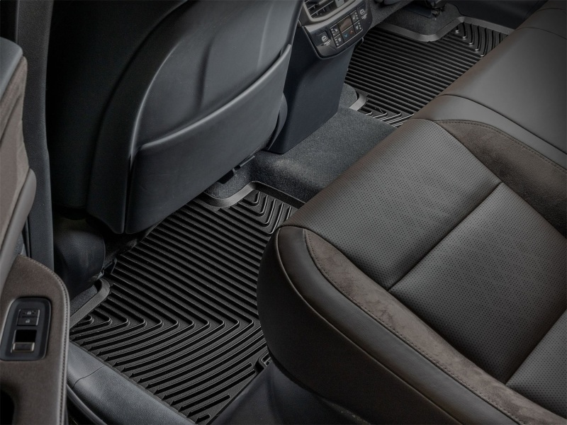 Picture of WeatherTech 23-26 Lexus RX 2nd Row Rear All-Weather Floor Mats - Black
