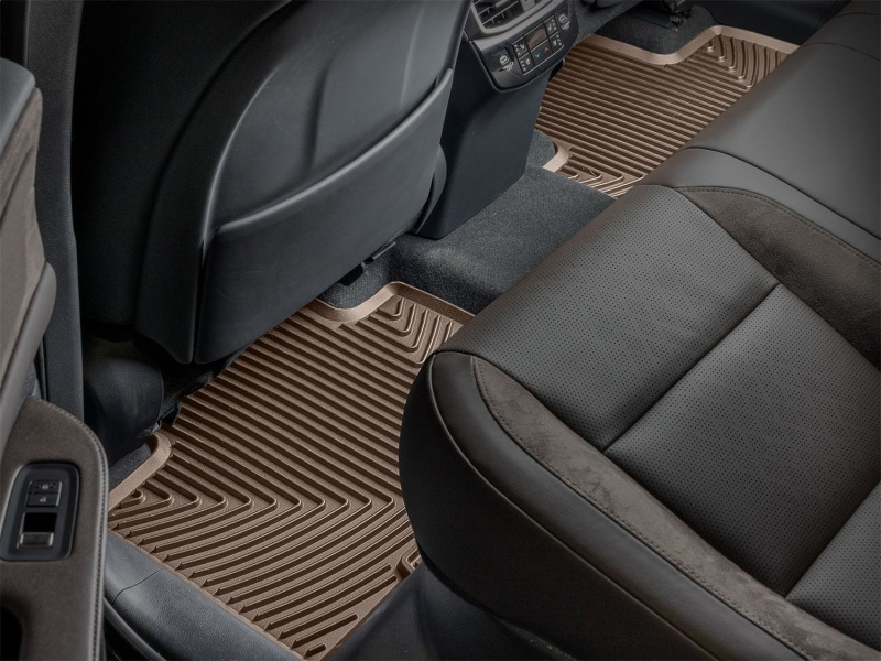Picture of WeatherTech 23-26 Lexus RX 2nd Row Rear All-Weather Floor Mats - Tan
