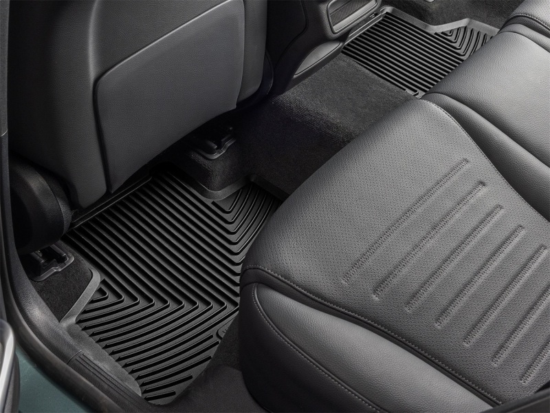 Picture of WeatherTech 24-26 Mercedes-Benz AMG GLC 43 Coupe 2nd Row Rear All-Weather Floor Mats - Black