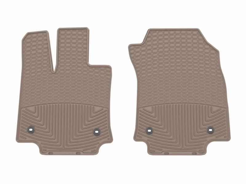Picture of WeatherTech 22-26 Lexus NX 1st Row Front All-Weather Floor Mats - Tan