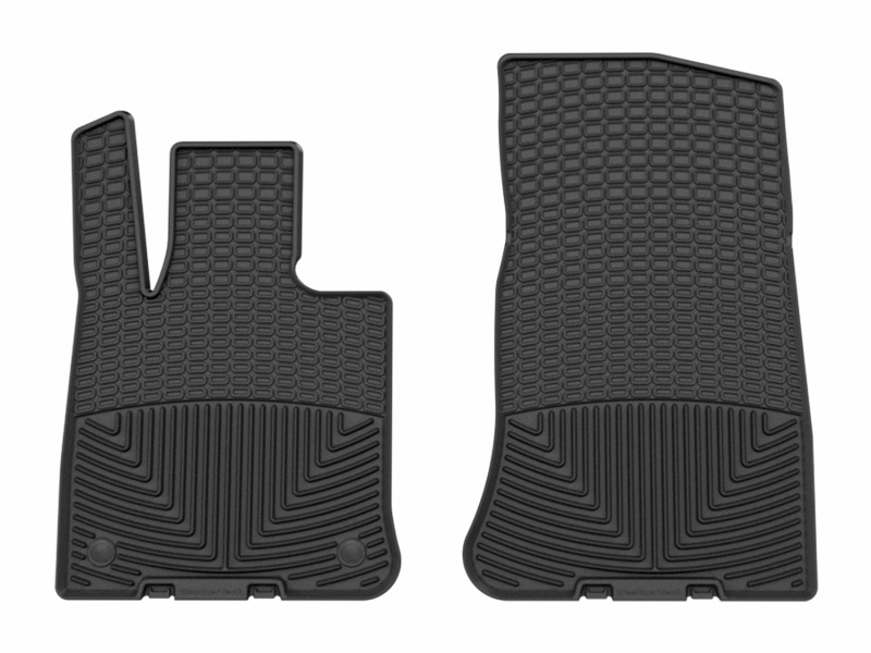 Picture of WeatherTech 24-26 Mercedes-Benz AMG GLC 43 Coupe 1st Row Front All-Weather Floor Mats 2pc - Black