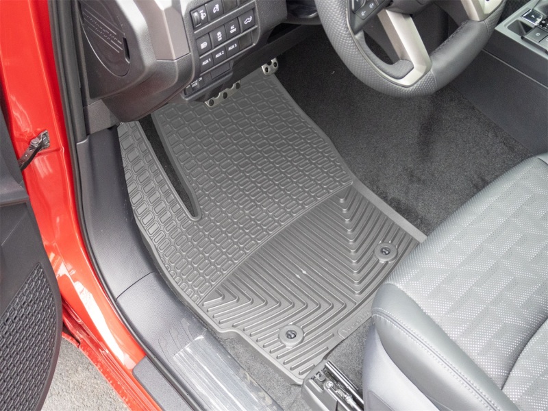 Picture of WeatherTech 24-26 Toyota Tacoma Hybrid 1st Row Front All-Weather Floor Mats - Grey