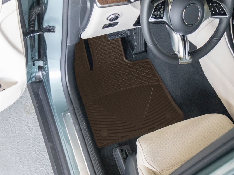 Picture of WeatherTech 24-26 Mercedes-Benz AMG GLC 43 Coupe Front All-Weather Floor Mats 2pc - Black