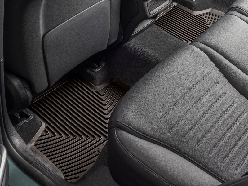 Picture of WeatherTech 24-26 Mercedes-Benz AMG GLC 43 Coupe 2nd Row Rear All-Weather Floor Mats - Cocoa