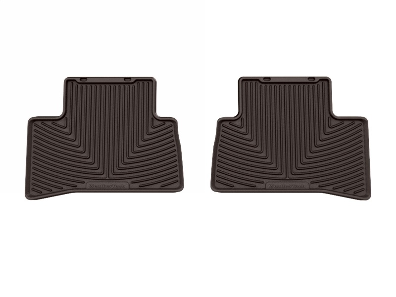Picture of WeatherTech 22-26 Toyota Corolla Cross 2nd Row Rear All-Weather Floor Mats - Black