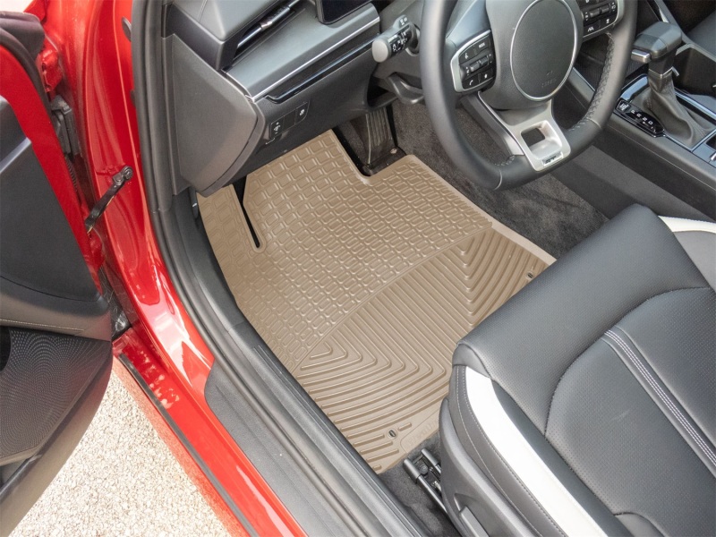 Picture of WeatherTech 20-26 Hyundai Sonata 1st Row Front All-Weather Floor Mats - Tan
