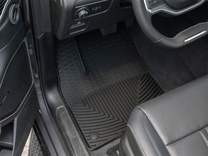 Picture of WeatherTech 22-26 Jeep Grand Wagoneer 1st Row Front All-Weather Floor Mats - Black