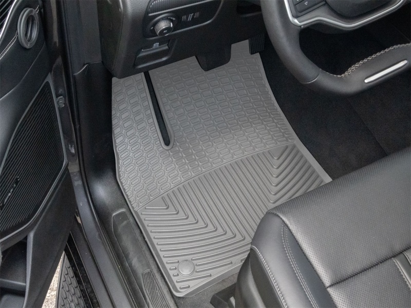 Picture of WeatherTech 22-26 Jeep Grand Wagoneer 1st Row Front All-Weather Floor Mats - Grey