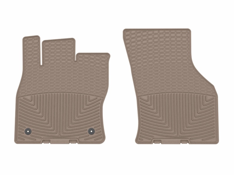 Picture of WeatherTech 19-25 Volkswagen Jetta 1st Row Front All-Weather Floor Mats - Tan
