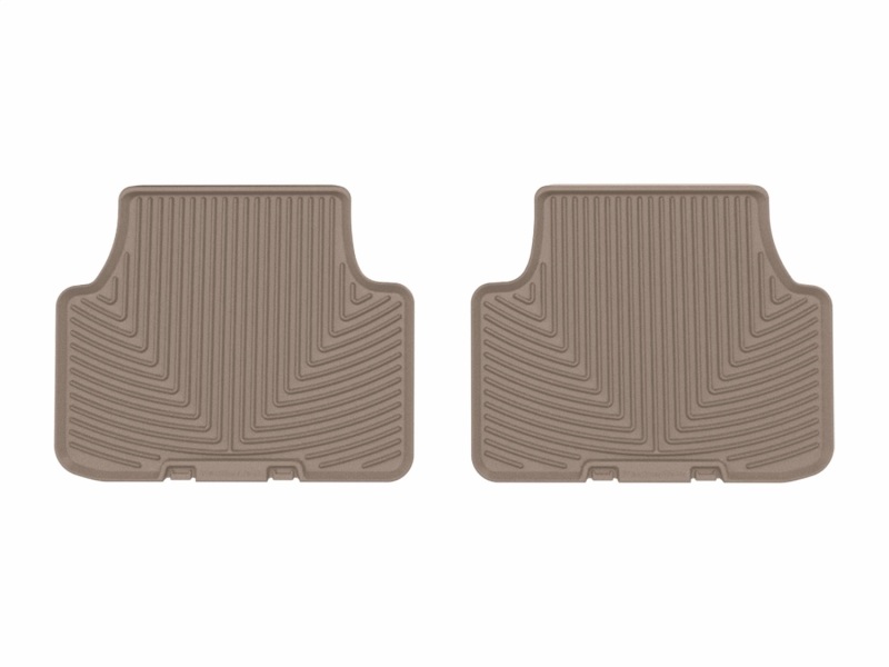 Picture of WeatherTech 19-25 Volkswagen Jetta 2nd Row Rear All-Weather Floor Mats - Tan