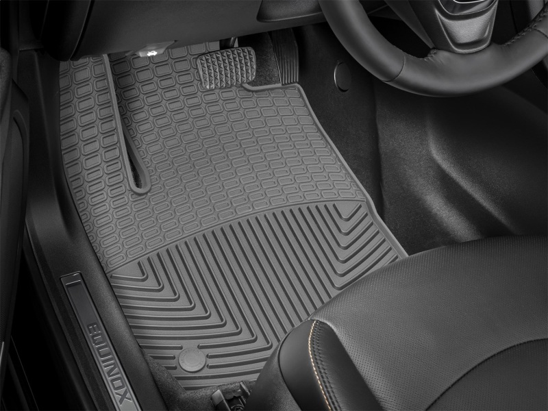 Picture of WeatherTech WT Rubber Mats-Front-Grey Floor Mats - W424GR