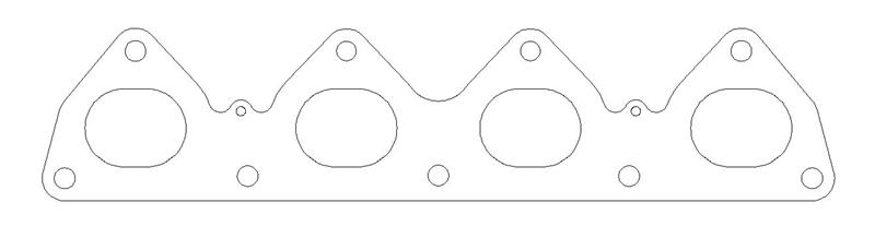Picture of Cometic Honda All H22S 92-01 .030 inch MLS Exhaust Manifold Gasket 1.770 inch X 1.380 inch Port