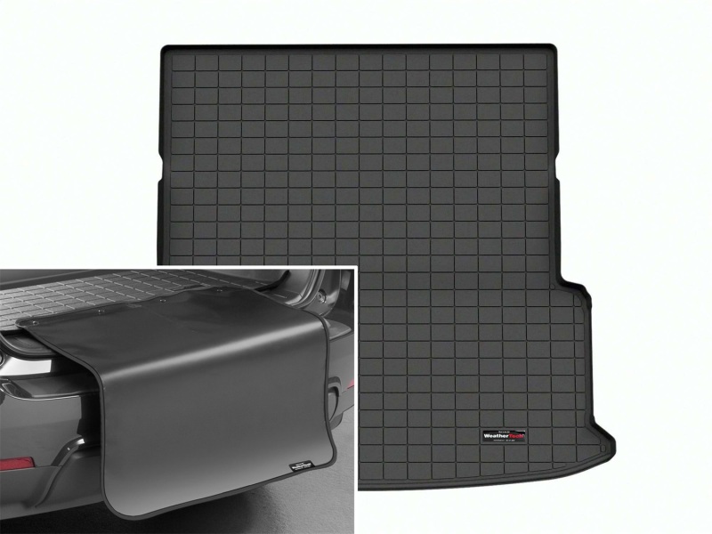 Picture of WeatherTech WT Cargo Liners-Black Floor Mats - 401723SK