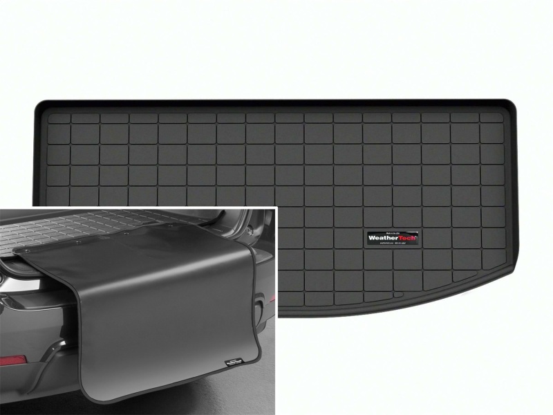 Picture of WeatherTech WT Cargo Liners-Black Floor Mats - 401704SK