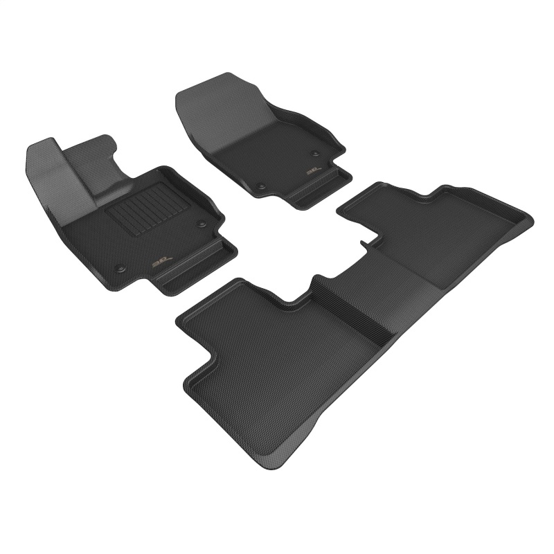 Picture of 3D MAXpider ACE Kagu-Combo-Black Floor Mats - L1LX08001509