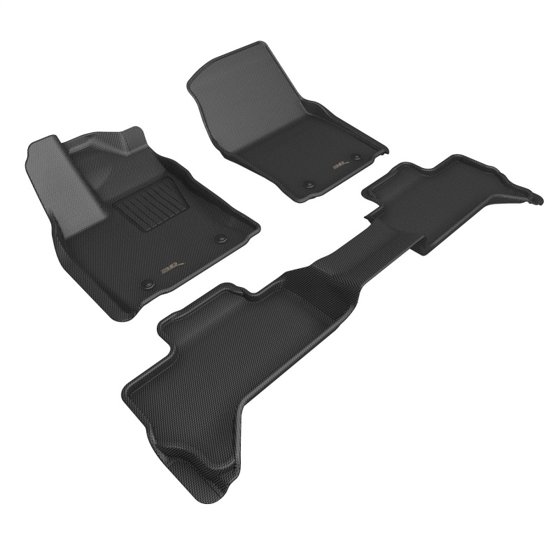 Picture of 3D MAXpider ACE Kagu-Combo-Black Floor Mats - L1TY29601509