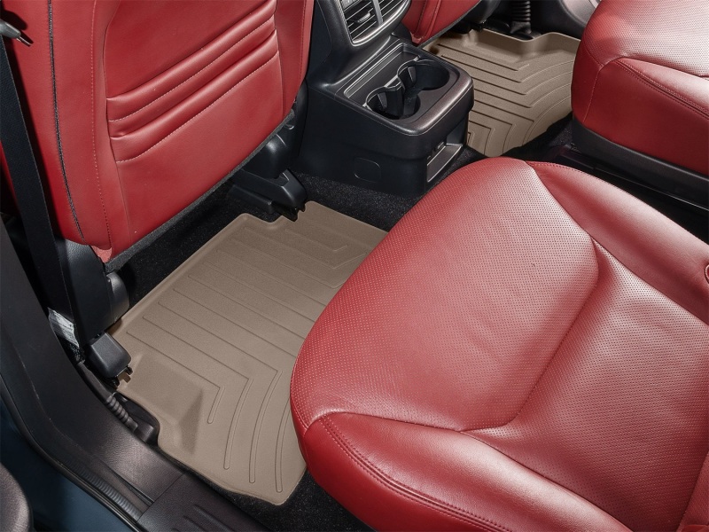 Picture of WeatherTech WT 3D FloorMat-Rear-Tan Floor Mats - 459724IM