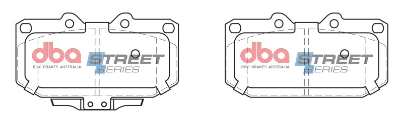 Picture of DBA Street Series Brake Pads - DB1170SS