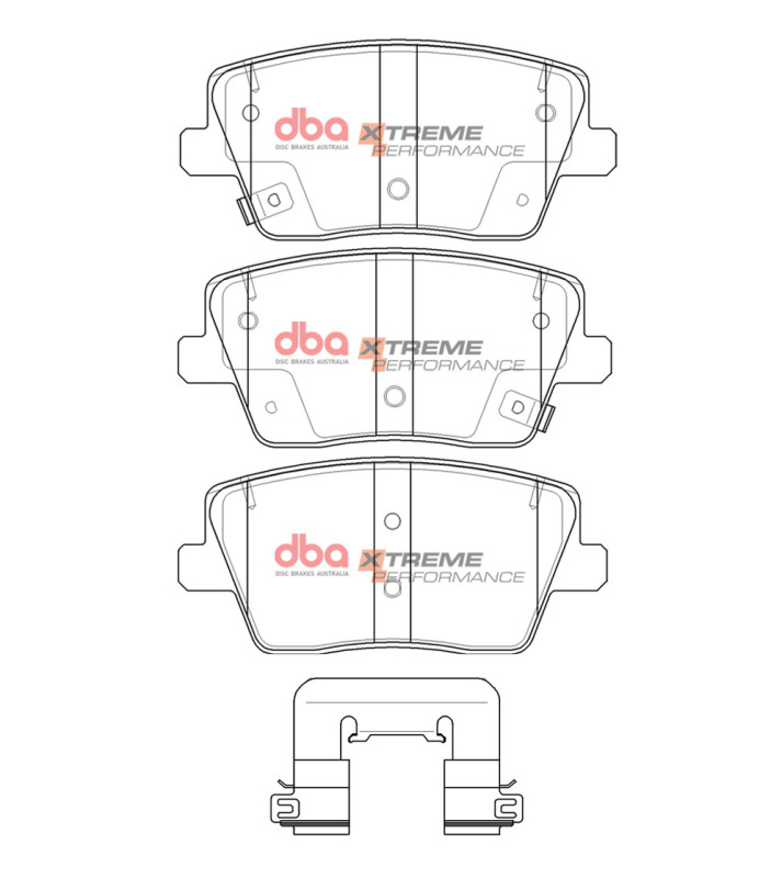 Picture of DBA XP Performance Brake Pads - DB15013XP