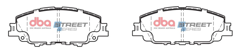 Picture of DBA Street Series Brake Pads - DB15043SS