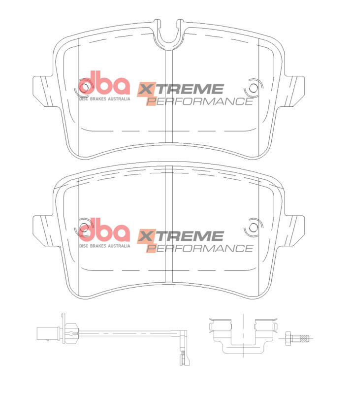 Picture of DBA XP Performance Brake Pads - DB15101XP