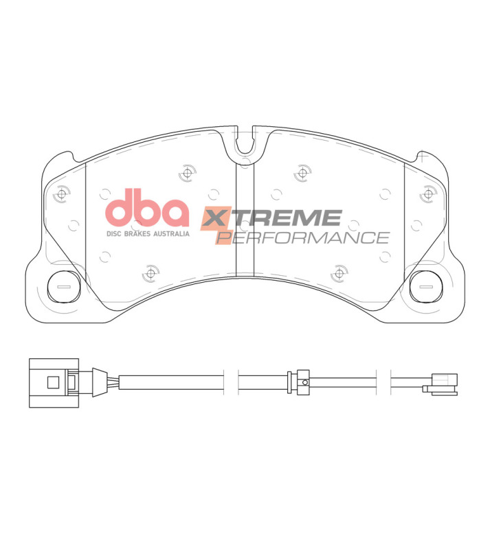 Picture of DBA XP Performance Brake Pads - DB15102XP