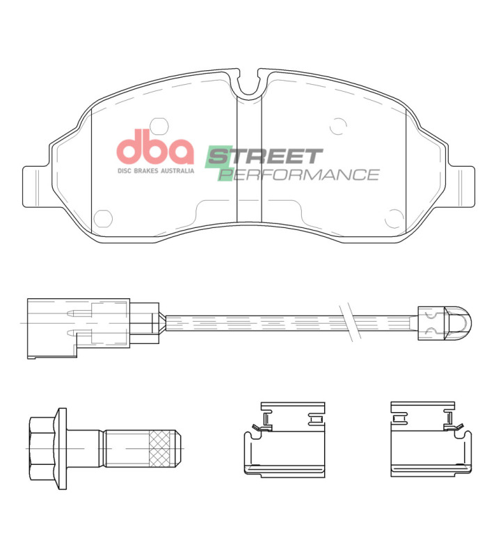 Picture of DBA SP Performance Brake Pads - DB15113SP