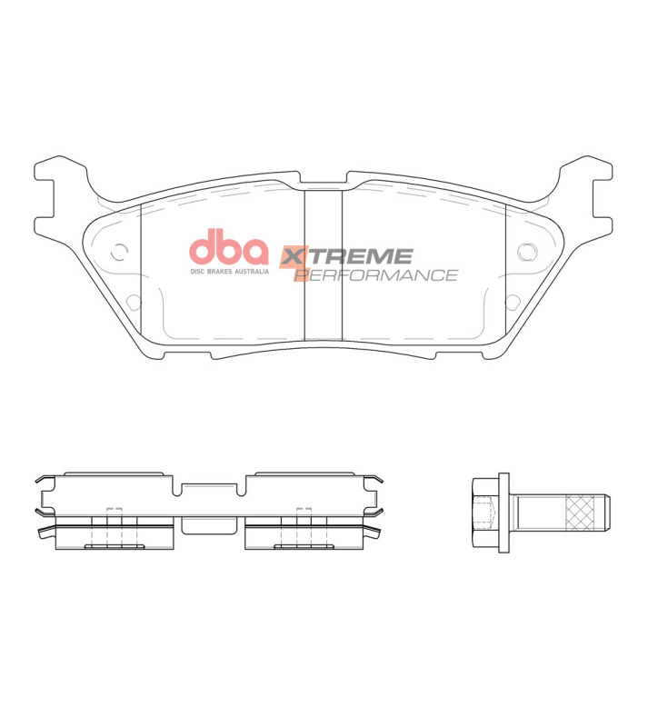 Picture of DBA XP Performance Brake Pads - DB15123XP