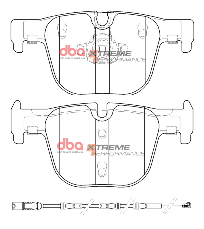Picture of DBA XP Performance Brake Pads - DB15126XP