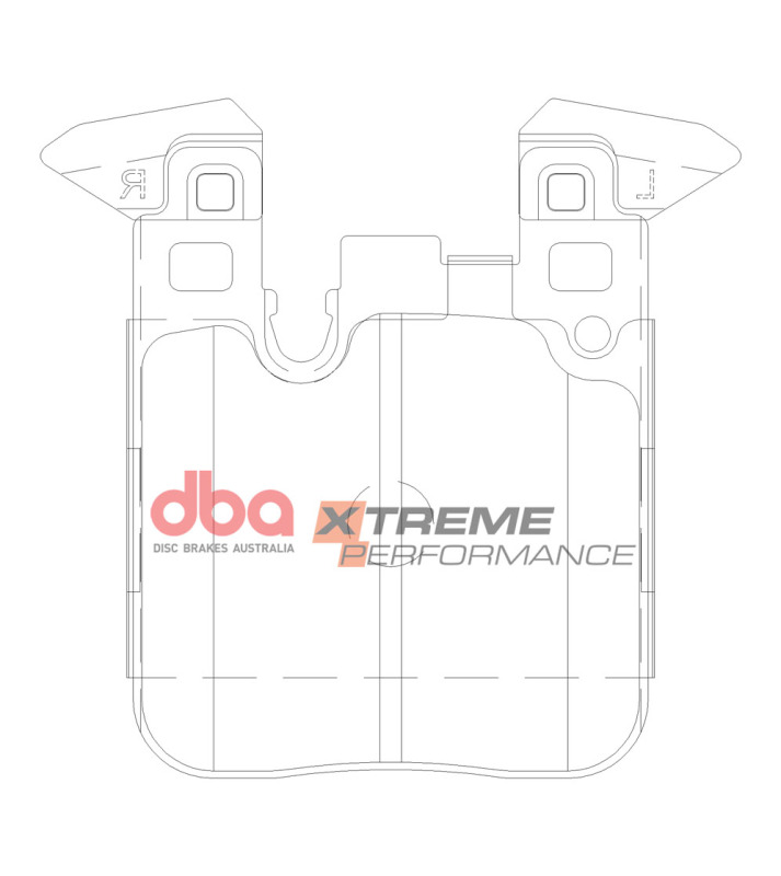 Picture of DBA XP Performance Brake Pads - DB15127XP