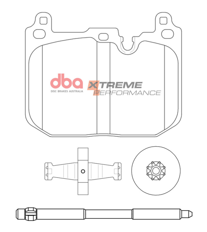 Picture of DBA XP Performance Brake Pads - DB15131XP