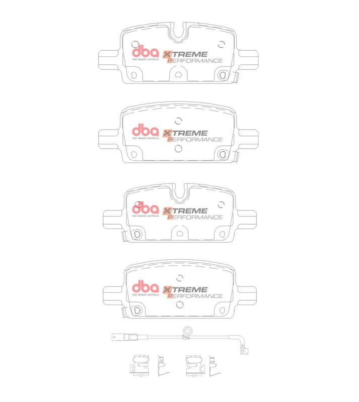 Picture of DBA XP Performance Brake Pads - DB15146XP
