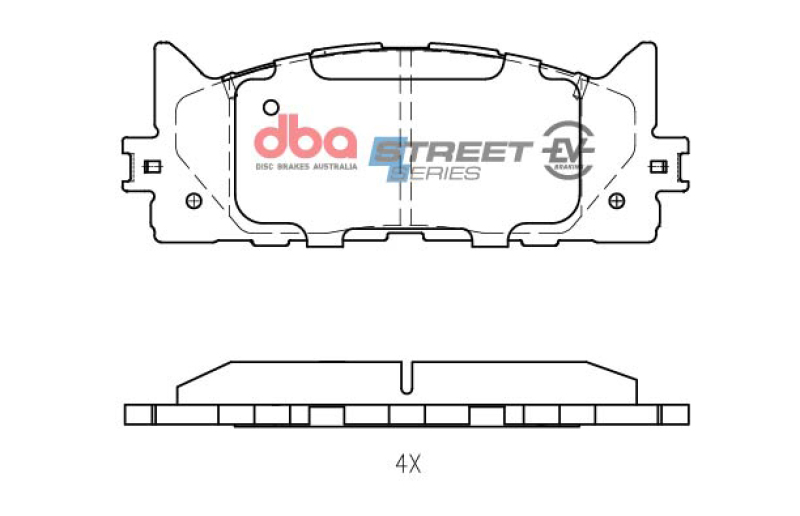 Picture of DBA Street Series Brake Pads - DB1800SSEV