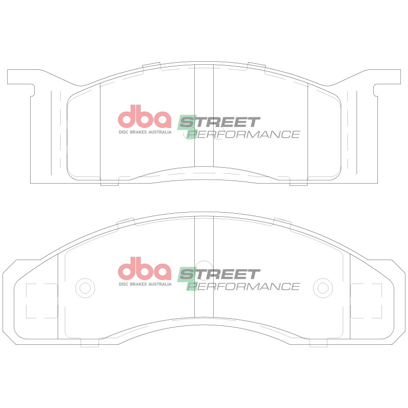 Picture of DBA SP Performance Brake Pads - DB1807SP