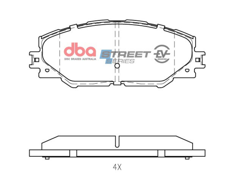 Picture of DBA Street Series Brake Pads - DB1801SSEV