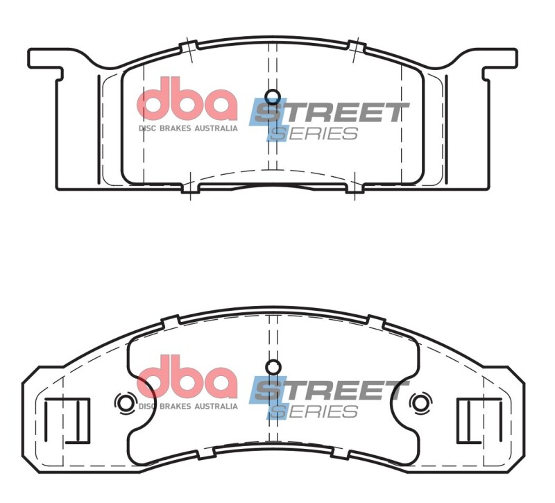 Picture of DBA Street Series Brake Pads - DB1807SS