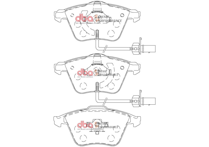 Picture of DBA XP Performance Brake Pads - DB2210XP