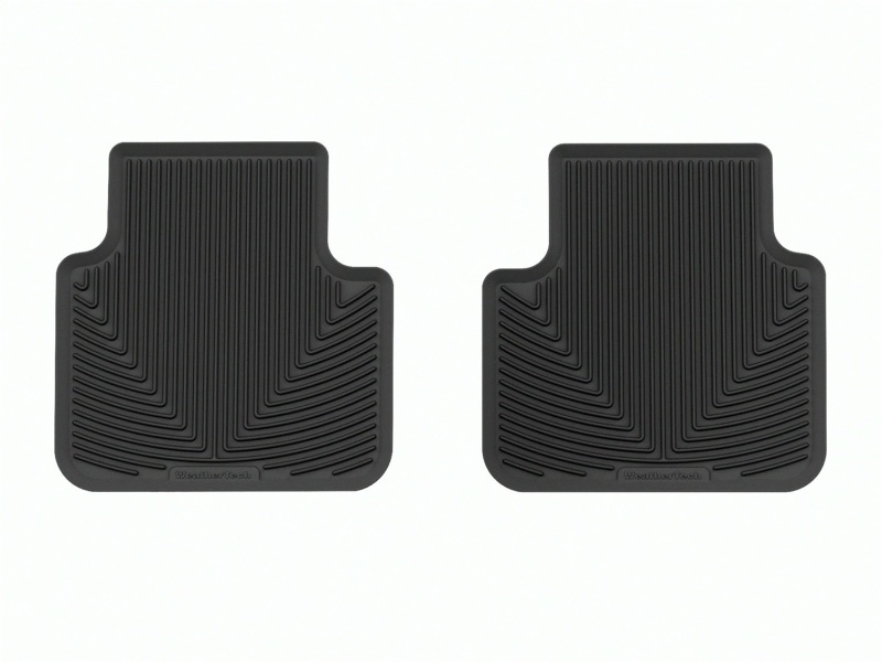 Picture of WeatherTech 18-24 Volkswagen Atlas (Incl. 20-24 Cross Sport) Rear Rubber Mats - Black