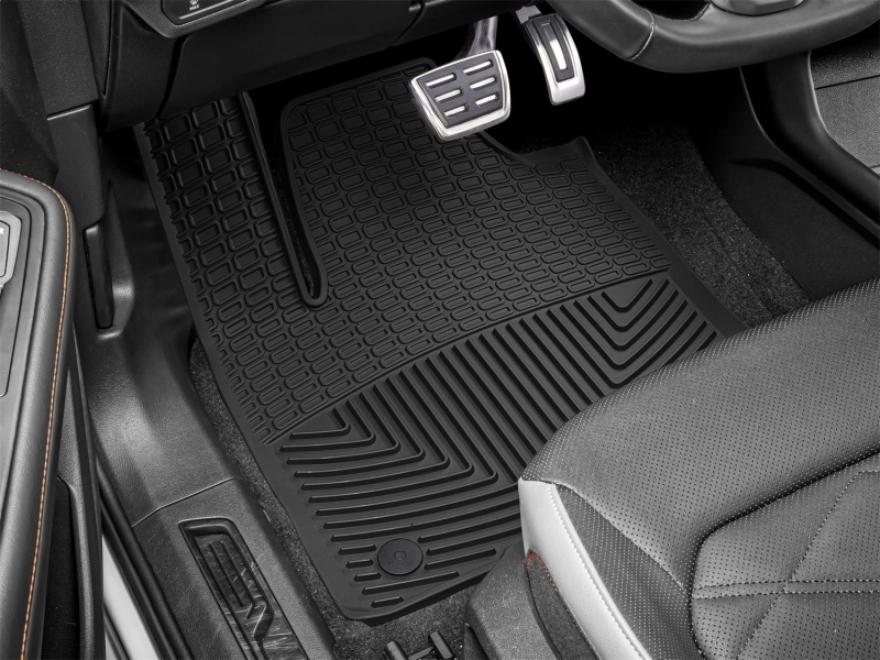 Picture of WeatherTech WT Rubber Mats-Front-Blk Floor Mats - W655