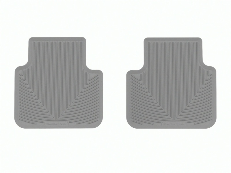 Picture of WeatherTech 18-24 Volkswagen Atlas (Incl. 20-24 Cross Sport) Rear Rubber Mats - Grey
