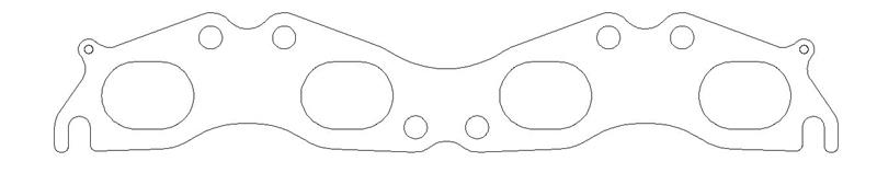 Picture of Cometic Nissan SR20DE/T 91-02 Exhaust .030 inch MLS Head Gasket 2.050 inch X 1.580 inch Port