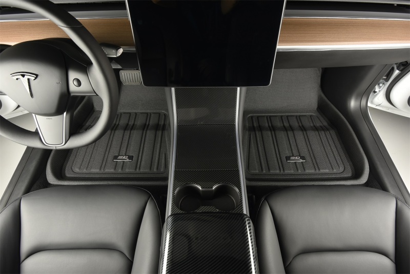 Picture of 3D MAXpider 22-24 Tesla Model X 7-Seat Elitect Black R1 R2 R3