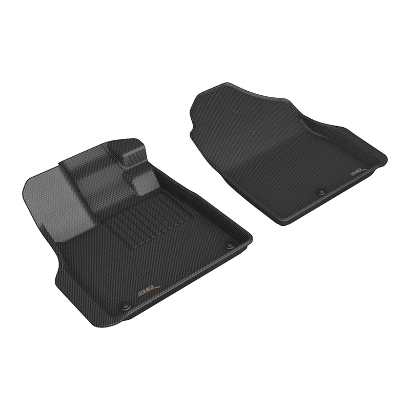 Picture of 3D MAXpider ACE Kagu-Front-Black Floor Mats - L1HD13511509